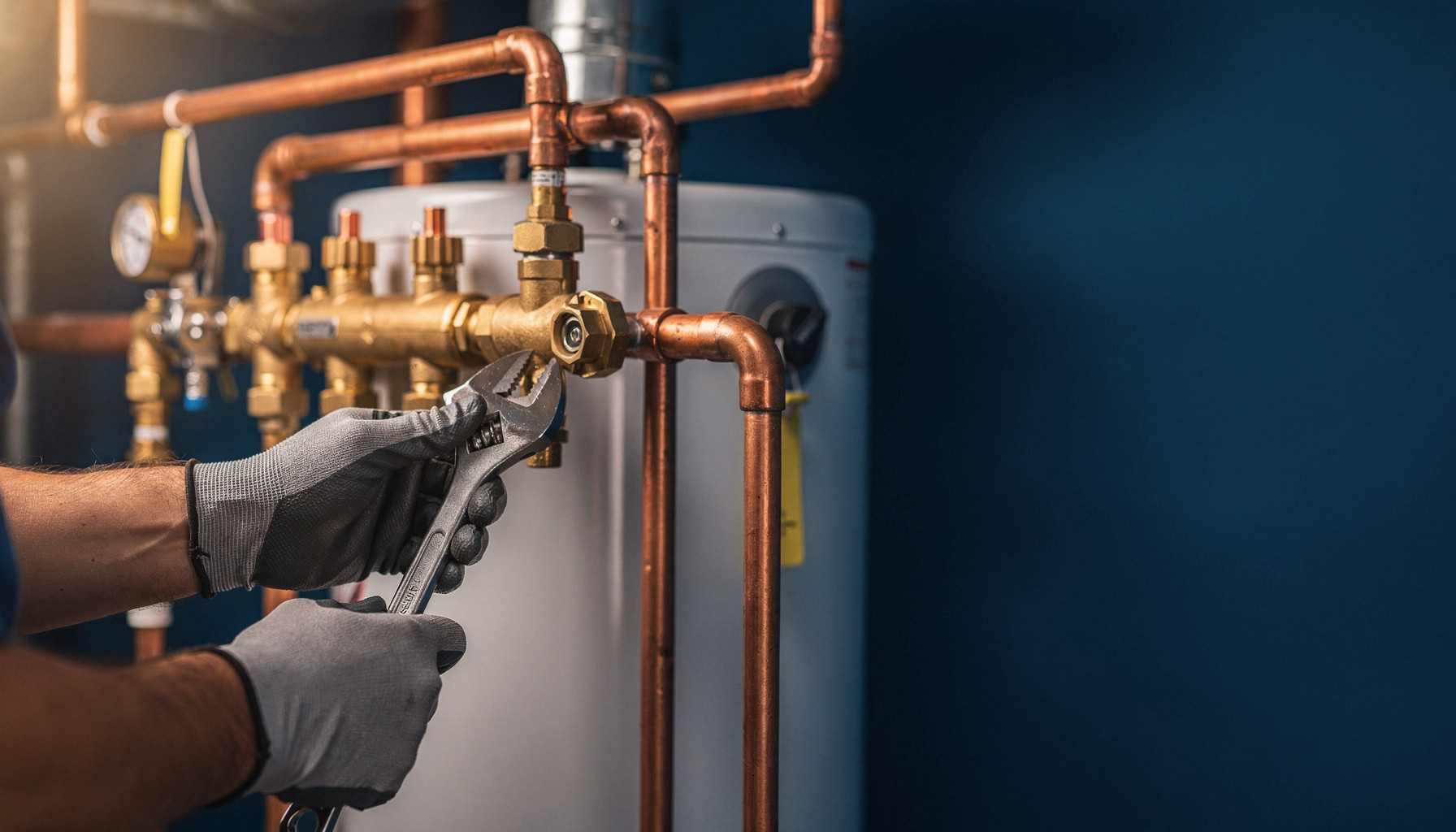Bahr Plumbing website preview