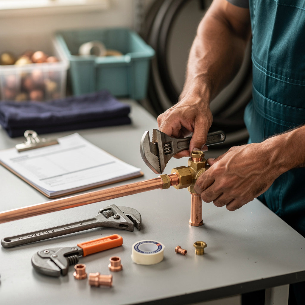 Bahr Plumbing team providing professional plumbing services in Zephyrhills, Florida